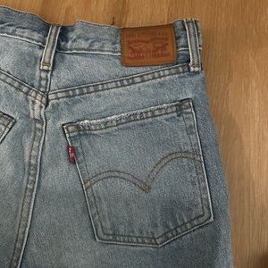 levi's denim shorts